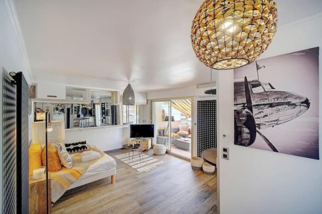 Beautiful 28M2 Studio With Balcony Cannes Exteriör bild